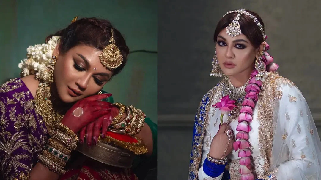 শারদীয় আমেজে মুগ্ধতা ছড়ালেন জয়া