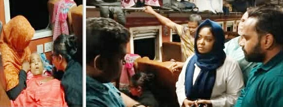 চলন্ত ট্রেনে অসুস্থ খোদেজা বেগম, তিন চিকিৎসকের মানবিক সেবায় সুস্থতা ফিরে পেলেন